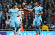 Jovetic mừng ra mặt với Aguero