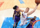 Video: Trận đấu giữa Lakers vs Clippers (98-114)