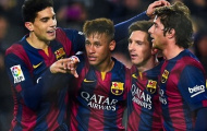 Barcelona 5-0 Elche: Cơn điên của M-S-N