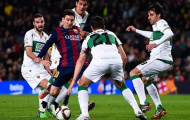 Video: Barca trút mưa bàn thắng vào lưới Elche