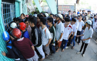 Sân Long An 'nóng chưa từng có' đón HAGL