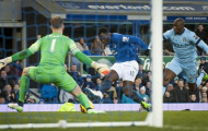 Man City bị Everton cầm chân