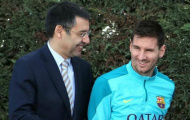Chủ tịch Barca: Messi không hề yêu cầu sa thải Enrique