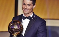 Cristiano Ronaldo tỏa sáng trên bục nhận giải QBV 2014