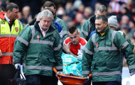 Arsenal lại tổn thất binh lực nặng nề