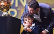 Con trai Ronaldo thần tượng Messi