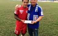 CĐV tặng iPhone 6 Plus cho cầu thủ Quảng Ninh