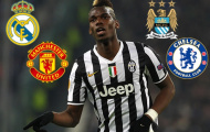 Juve mở toang cánh cửa để M.U lấy lại Pogba