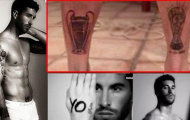 Sergio Ramos lại có hình xăm mới
