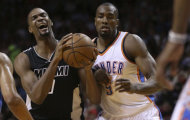 Thất thủ trước Thunder, Heat ngấp nghé nhóm không được dự Play-off