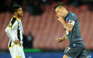 Hơn người, Napoli vẫn không thể giải quyết Udinese gọn nhẹ