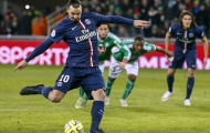 Etienne 0-1 PSG: Cách biệt mong manh