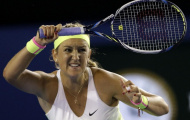 Azarenka gục ngã
