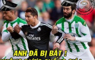Ảnh chế: Ronaldo bị cảnh sát bắt
