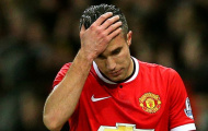 Van Persie thừa nhận hàng công Man United yếu kém