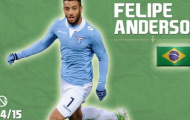 Video: Tài năng đặc biệt của Felipe Anderson (Lazio)