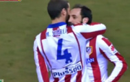 Video: Raul Garcia và quả pen tranh cãi (Atletico 2-1 Barcelona)
