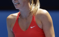 Sharapova cười phấn khích khi tiến gần Grand Slam thứ sáu