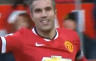 Video: Van Persie mở tỉ số (Man United 1-0 Leicester City)