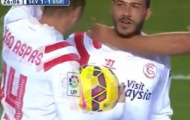 Video: Cú sút xa bá cháy của Figueiras trận Sevilla 3-2 Espanyol