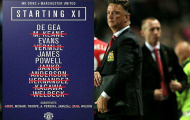 Van Gaal đã “tống cổ” 9 cầu thủ trận thua MK Dons