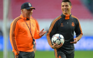 HLV Ancelotti thở phào khi Ronaldo trở lại