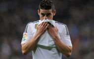 James Rodriguez xa sân cỏ 2 tháng sau ca phẫu thuật bàn chân