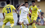 Văn Quyết, Thành Lương quyết ghi bàn vào lưới SLNA