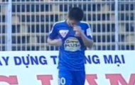 Video: Hoàng Thiên dứt điểm rút ngắn tỷ số cho HAGL