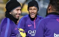 Chờ kết quả derby Madrid, dàn sao Barca tập luyện hạ Bilbao