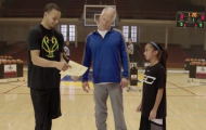 Khó tin: Cô bé 10 tuổi 'hạ gục' Stephen Curry