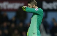 De Gea tức giận khi đồng đội chơi thất vọng