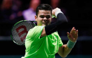 Raonic suýt bị loại ngay vòng 1 Rotterdam