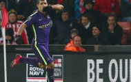 Sergio Aguero lập cú đúp trong trận Man City thắng Stoke 4-1