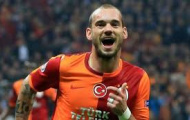 Video: Cú lốp bóng tuyệt đẹp của Sneijder (Galatasaray) vs Konyaspor