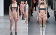 Người mẫu mặc hở hang, khoe nội y ở New York Fashion Week