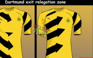 Ảnh chế: Dortmund khiến mọi thứ 'đảo chiều'