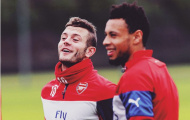 Wilshere chính thức trở lại luyện tập cùng Arsenal