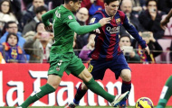 Barcelona 5-0 Levante: Messi hattrick, Suarez siêu phẩm