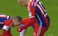Video: Robben sút 2 chân như 1 trong trận Hamburger