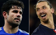 Ibra đối đầu Costa: Cuộc chiến của 2 “con quái vật” thượng đẳng