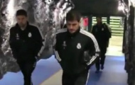 Video: Dàn sao Real đi qua đường hầm mỏ than của Schalke
