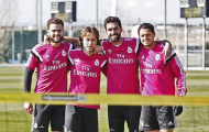 Modric trở lại luyện tập sau 3 tháng dưỡng thương