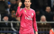 Ronaldo ghi bàn nhiều thứ 3 trong lịch sử Real Madrid