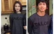 Công Phượng và Hòa Minzy mặc áo đôi đón Tết