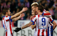 Atletico Madrid nhẹ nhàng thắng Almeria