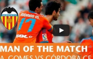 Video: Andre Gomes xuất sắc nhất trận Cordoba vs Valencia