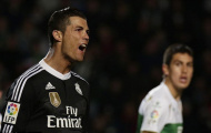 Cristiano Ronaldo tiến gần tới cột mốc vĩ đại của Real Madrid