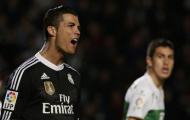 Đội hình tiêu biểu vòng 24 La Liga: Gọi tên CR7