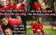 Ảnh chế: Ai là 'hậu đạo' giỏi nhất?; Ai sẽ làm 'nền' cho Rooney?